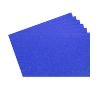 Rebower 6Pcs Foam Sheets Crafts Glitter Foam Arts Paper 12 x 8 x 5/64 Inch [for Crafts Project, Scrapbooking, DIY, Party Handicraft, Costumes]-30cm x 20cm x 2mm / Bright Blue