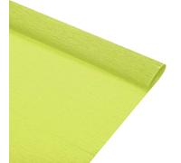 Rebower Crepe Paper Sheets, 50cm Wide 250cm Long Crepe Paper Roll Apple Green Crepe Paper, [for Paper Flowers Making DIY Gift Wrapping Paper Crafts Party Streamers Deco]