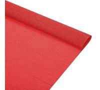 Rebower Crepe Paper Sheets, 50cm Wide 250cm Long Crepe Paper Roll Bright Red Crepe Paper, [for Paper Flowers Making DIY Gift Wrapping Paper Crafts Party Streamers Deco]