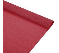 Rebower Crepe Paper Sheets, 50cm Wide 250cm Long Crepe Paper Roll Deep Red Crepe Paper, [for Paper Flowers Making DIY Gift Wrapping Paper Crafts Party Streamers Deco]