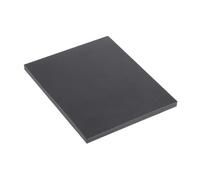 Rebower Expanded PVC Board Sheet 13.5mm Thick, 130x180mm Lightweight Rigid Plastic Foam Sheet, [for Crafts Signage Displays Digital Screen Printing] - Black/ 1 Pcs