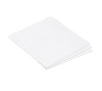 Rebower Expanded PVC Board Sheet 2.8mm Thick, 300x300mm Lightweight Rigid Plastic Foam Sheet, [for Crafts Signage Displays Digital Screen Printing] - White/ 3 Pcs