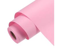 Rebower Kraft Wrapping Paper Roll, Poster Bulletin Board, [for Christmas Wrapping, Bouquet Flower Packing, Gift-Wrap] - 12 x 709 Inch / Deep Pink / 1 Roll