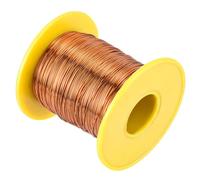 Rebower Magnet Wire - 24 AWG 0.5mm/500g(1.1 Lb) 220°C(428°F) Enameled | Magnetic Wire Polyimide Coated Winding Magnet Wires, [for Motors, Inductors, Transformers, Electrical Coils]