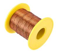 Rebower Magnet Wire - 26 AWG 0.4mm/500g(1.1 Lb) 220°C(428°F) Enameled | Magnetic Wire Polyimide Coated Winding Magnet Wires, [for Motors, Inductors, Transformers, Electrical Coils]