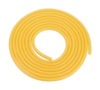 Rebower Natural Latex Rubber Tubing 4mm x 6mm 10ft(300cm) Rubber Hose Highly Elastic [for Exercise, Stretching, Laboratory, Home Tube] / Yellow
