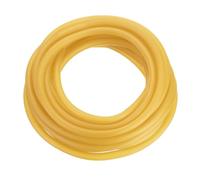Rebower Natural Latex Rubber Tubing 8mm x 12.7mm 26ft(8m) Rubber Hose Highly Elastic [for Exercise, Stretching, Laboratory, Home Tube] / Yellow