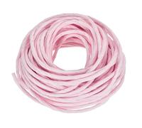 Rebower Paper Cord, Light Pink, 15 Yard, 4mm Diameter, Handmade Twisted Paper Rope for DIY Crafts, Gift Wrapping, Decoration