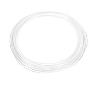Rebower Pneumatic Tubing Pipe,10mm x 6.5mm Clear PU Polyurethane Tube,16.4FT 5M,PU Air Line Tubing Hose Tubes for Air Compressor,Fluid Transfer,Air Brake