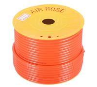 Rebower Pneumatic Tubing Pipe,12mm x 8mm Orange PU Polyurethane Tube,292FT 89M,PU Air Line Tubing Hose Tubes for Air Compressor,Fluid Transfer,Air Brake