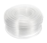 Rebower Pneumatic Tubing Pipe,14mm x 10mm Clear PU Polyurethane Tube,187FT 57M,PU Air Line Tubing Hose Tubes for Air Compressor,Fluid Transfer,Air Brake