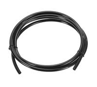 Rebower Pneumatic Tubing Pipe,8mm x 5mm Black PU Polyurethane Tube,6.6FT 2M,PU Air Line Tubing Hose Tubes for Air Compressor,Fluid Transfer,Air Brake