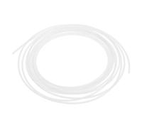 Rebower PTFE Tubing Hose Insulated Pipe Tube, [for Filaments 3D Printer] -0.8mmIDx1.2mmODx6.6ft/White/1 Pcs