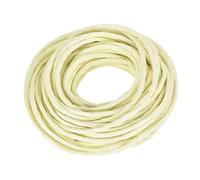 Rebower Raffia Paper Ribbon 15 Yard Raffia String Paper Rope Handmade Twisted Paper Craft Cord, [for Christmas Party Gifts Wrapping DIY Craft Decoration] - Light Yellow