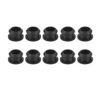 Rebower Snap in Locking Hole Plugs Rubber Panel Seal Cover Drilled Silicone Caps, [for Kitchen Rubber, Waterproof Sealing Plugs] - 16mm/0.63in/Black/10Pcs