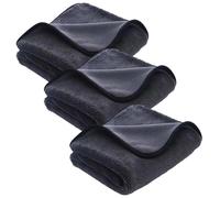 REBUCINA 3 PCS Bathroom Drying Cloth, Bathroom Cloth, Magic Cloths for Cleaning Shower Glass, 30x40cm, for Removing Water in Shower and Bathroom, for Mirrors Window Car Windscreen