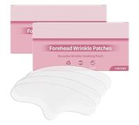 REBUCINA 4 PCS Forehead Wrinkle Patches Face Patches for Wrinkles Overnight Forehead Treatment Forehead Lines Remover Wrinkle Patches for Face Overnight Silicone Face Patches for All Skin Types