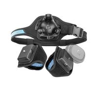 Rebuff Reality Trackstrap Plus Vive Ultimate Tracker Straps - Compatible for Vive Tracker 2.0, 3.0, Tundra Tracker - Dance Dash, VRChat Full Body Tracking, 20+ Hour Playtime, Trackers Sold Separately