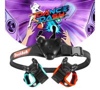 Rebuff Reality Trackstraps Elite Bundle + Dance Dash Game Steam Key, Heel Lock for Enhanced Stability, Compatible with Vive Tracker 3.0, 2.0, Tundra & HTC Vive Ultimate, (Trackers Not Included)