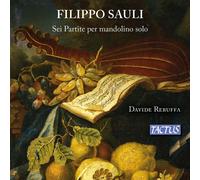 Davide Rebuffa & Filippo Sauli – Six Partitas for Solo Mandolin – Tactus