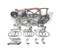 Rebuild Kit with Full Gasket Piston and Main Connecting Rod Bearing Compatible with Isuzu Engine 3KB1