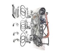 Rebuild Kit with Piston and Main Connecting Rod Bearing Full Gasket Compatible with Isuzu Engine 3KB1