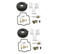 Rebuild Kits Motorcycle Carburetor Repair Kit For Kawasaki For ZXR750 1989-1995 For ZXR 750 Float Gasket Floating Needle Diaphragm Carburetters Parts(2 Sets)
