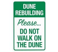 Rebuilding Please Do Not Walk On The Warning,Private Property Security Metal Aluminum Tin Signs For Busines Home Road Yard Garage Street Wall Caution Decor 8x12 inch