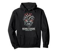 Rebuilt Engine Heart Surgery Survivor Recovery Pullover Hoodie