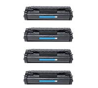 Rebuilt for HP LaserJet 3150 - C3906A - Toner Set 4x Black - For approx. 4 x 2.500 Pages (5% Coverage)