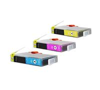 Rebuilt for HP PhotoSmart Premium Fax C 309 a Ink Cartridges Set Cyan, Magenta, Yellow - Nr. 364 XL / CH082EE - Inhalt: 3 x 15 ml