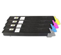 Rebuilt for Kyocera FS-C 8020 MFP - TK-895 / T0T2K00NL & 1T0T2K0ANL & 1T0T2K08BNL & 1T0T2K0CNL - Toner Set Black, Cyan, Magenta, Yellow - For approx. 1 x 12.000 & 3 x 6.000 Pages (5% Coverage)