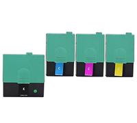 Rebuilt for Lexmark C 544 DTN - 0C540H1 - Toner Set Black, Cyan, Magenta, Yellow - for Approx. 1 x 2.500 & 3 x 2.000 Pages (5% Coverage)