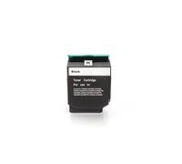 Rebuilt for Lexmark C 544 DW Toner Black - 0C540H1KG - for Approx. 2500 Pages (5% Coverage)