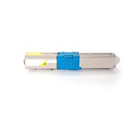 Rebuilt for OKI C 511 DN - 44469722 - Toner Yellow - For approx. 5000 Pages (5% Coverage)