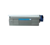 Rebuilt for OKI C 5850 N Toner Cyan - 43865723 - for Approx. 6000 Pages (5% Coverage)