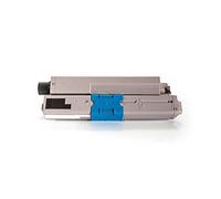 Rebuilt for OKI MC 340 Series - 44973536 - Toner Black - For approx. 2200 Pages (5% Coverage)