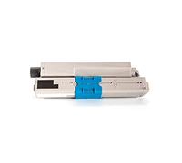 Rebuilt for OKI MC 562 DN - 44469803 - Toner Black - For approx. 3500 Pages (5% Coverage)