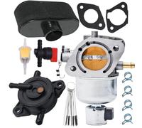 Rebuiman Carburetor for Kawasaki FR730V FS730V FR651V FS651V Engine Mower Carb FITS #15004-0826 15004-0984 With 11013-7047 11013-0726 Air Filter