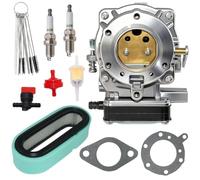 Rebuiman 693480 Carburettor Fit For 42E707 42E777 42A707 42A777 17.0 18.5 19.5 20 21HP V-Twin Engine Carb，With Air Filter Fuel Pump，Replaces 917270821 495181 495026 491427 499306 491429 491535