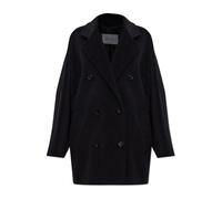 Rebus Double-Breasted Coat - female - Max Mara - Double-Breasted Coats - Black - S - Coats S
