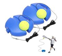 Rebuttal Ball Tennis, Rebuttalball Tennis, Tennis Rebounder Trainer, Tennis Practice Rebounder,Fill and Drill Tennis Trainer, Solo Tennis Trainer Rebound Ball with String for Beginners Exercise (2PC)