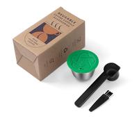 RECAFIMIL Reusable Coffee Pods, Refillable Coffee Capsules Stainless Steel Crema Coffee Capsules Fliter Compatible for Dolce Gusto Coffee Maker