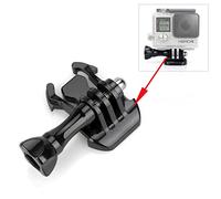 Recall Buckle Slider Mount Clip and Screw Bolt Quick Release For Body Camera Cam Action Camera Works With Go Pro Hero (Single Buckle Clip)