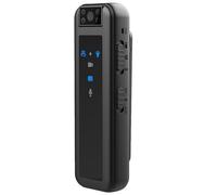 Recall Mini Body Camera 1080P Personal Bodycam,Rotatable Lens, Night Vision, Body Worn Cam,Cycling, Running, Portable, Wearable Patrol Video and Audio Recording Camcorder