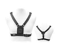 Recall Official Peter Jones Klick Fast Chest Harness Strap Front Facing Adjustable Leather Body Camera Klickfast Dock Holder
