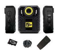 Recall Pro Lite Body Worn Camera 128GB 1080P Personal Security Body Worn Camera Video Recorder BodyCam with Night Vision, Video & Audio Recording Retail Courier SIA Safety