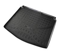 RECAMBO 3D Rubber Boot Liner compatible with Citroen C4 II hatchback N B7 2010-2018, Rubber, Matt finish, Raised edge protection, Anti-slip, Easy-clean, Boot protection, Easy-clean load area mat