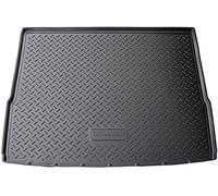 RECAMBO 3D Rubber Boot Liner compatible with Ford Focus II estate estate 2005-2010, Rubber, Matt finish, Raised edge protection, Anti-slip, Easy-clean, Boot protection, Easy-clean load area mat