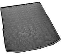 RECAMBO 3D Rubber Boot Liner compatible with Hyundai i40 CW estate VF 2011 onwards, Rubber, Matt finish, Raised edge protection, Anti-slip, Easy-clean, Boot protection, Easy-clean load area mat